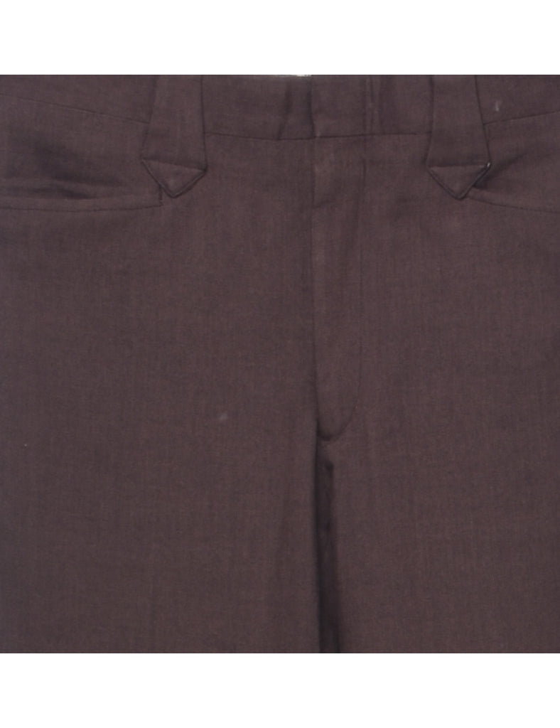 Brown Trousers - W30 L28