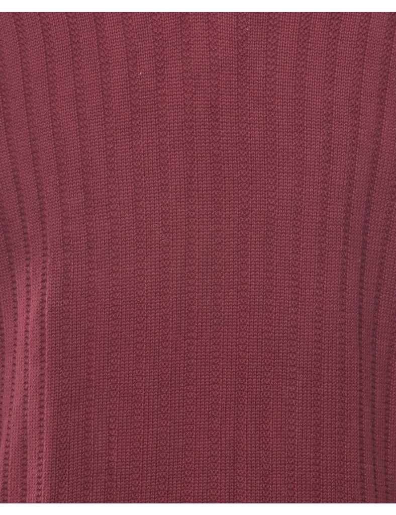 Burgundy Jumper - M