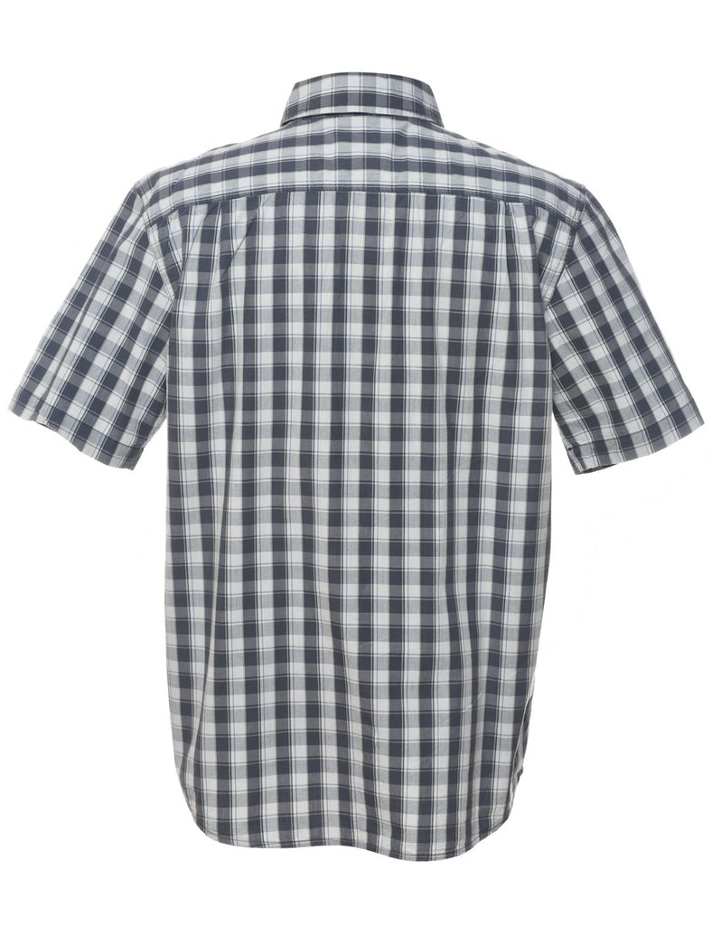 Carhartt Grey & White Checked Shirt - M