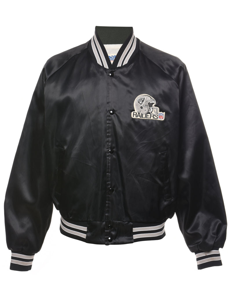 Chalk Line Black Raiders Vintage Bomber Jacket - XL