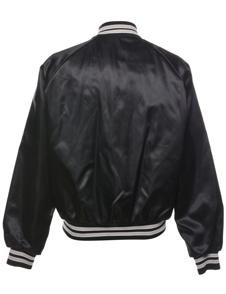 Chalk Line Black Raiders Vintage Bomber Jacket - XL