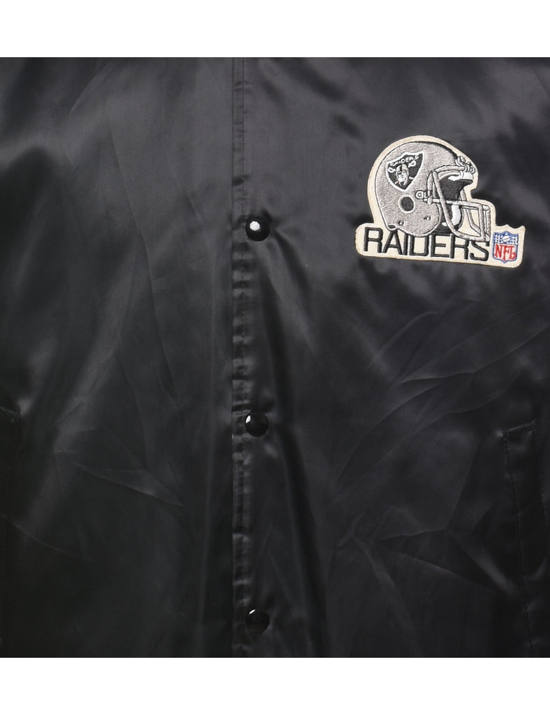 Chalk Line Black Raiders Vintage Bomber Jacket - XL