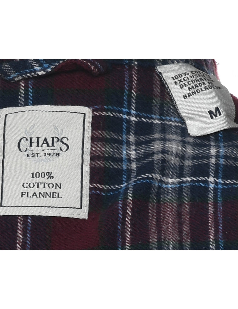 Chaps Checked Multi-Colour Shirt - M