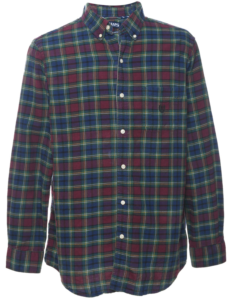 Chaps Checked Shirt - L