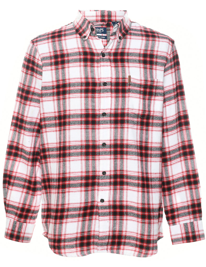 Chaps Checked Shirt - M