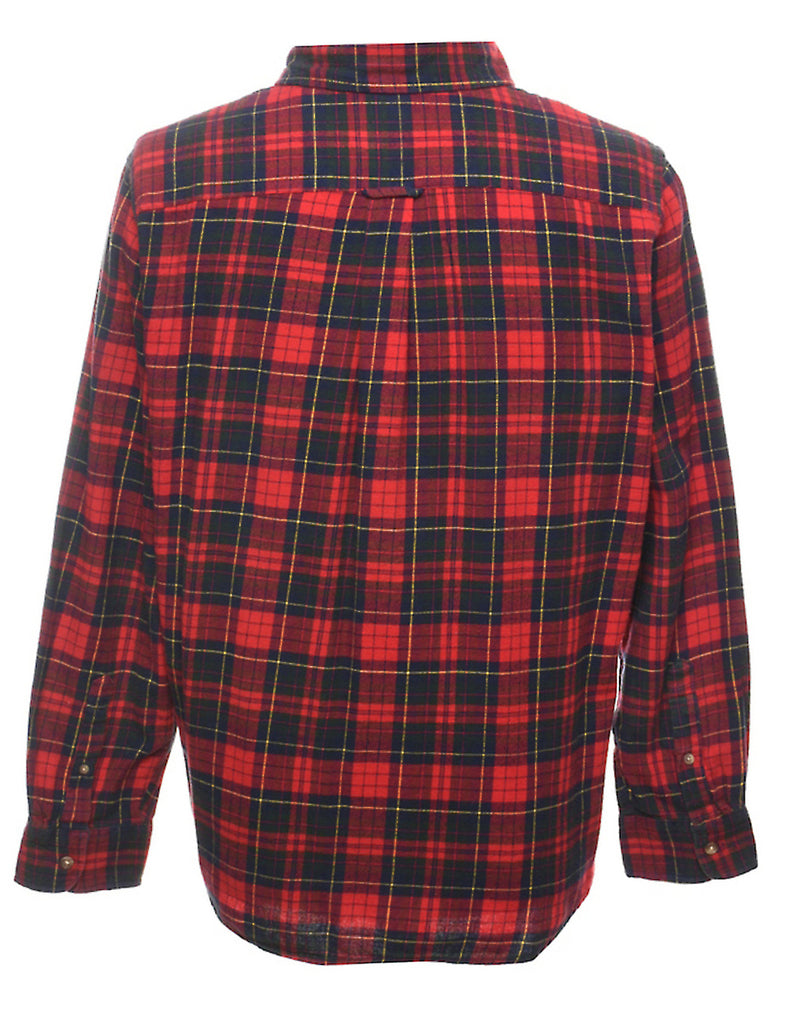 Chaps Checked Shirt - L