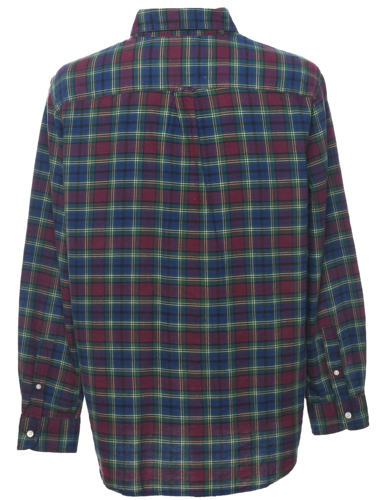 Chaps Checked Shirt - L