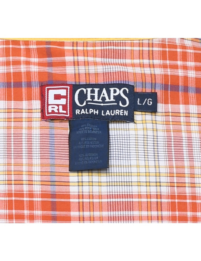 Chaps Checked Shirt - L