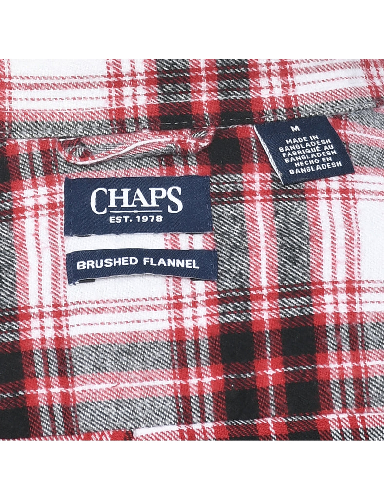 Chaps Checked Shirt - M