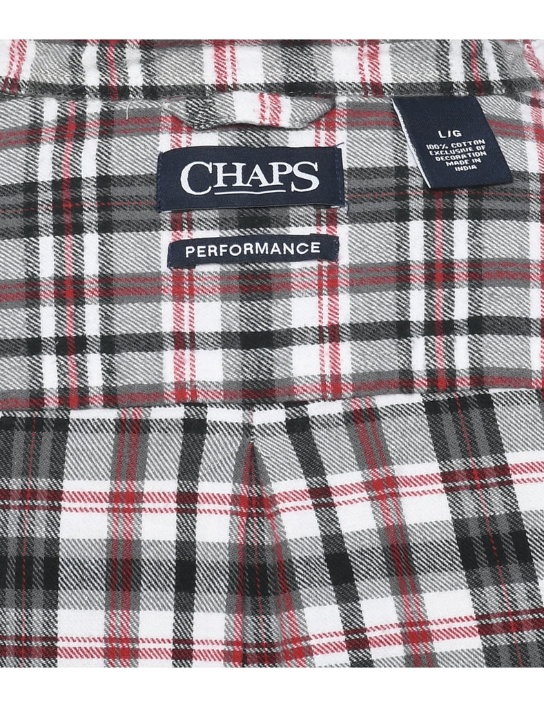 Chaps Checked Shirt - L