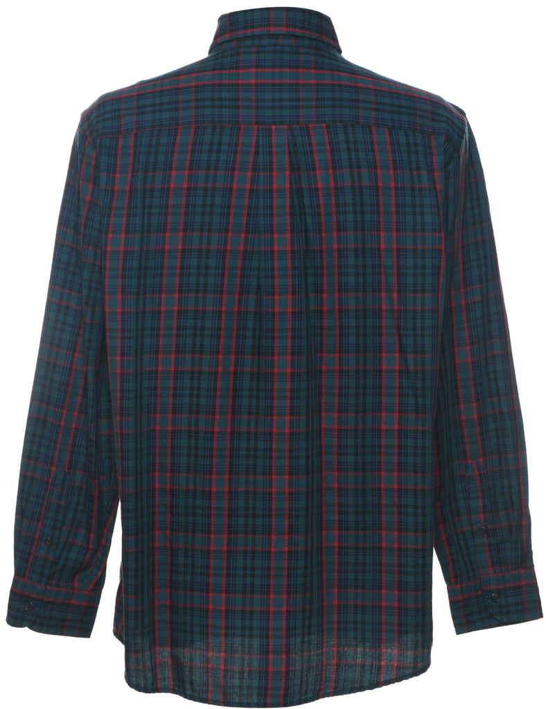 Chaps Multi-Colour Flannel Checked Shirt - L