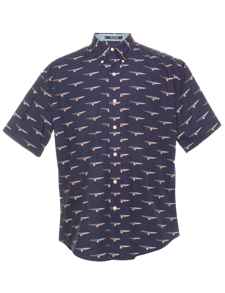 Chaps Navy Shirt - M