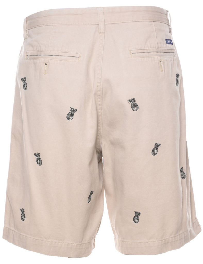 Chaps Off White Shorts - W32 L8