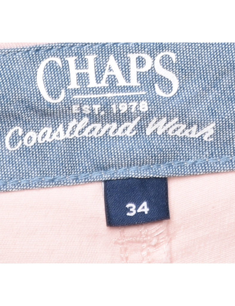 Chaps Pale Pink Shorts - W34 L8