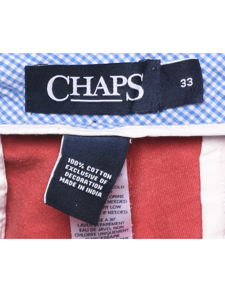 Chaps Pink Shorts - W33 L9