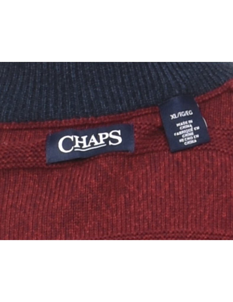 Chaps Polo Neck Jumper - XL