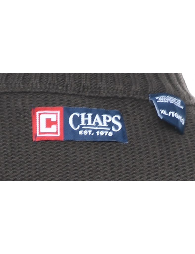 Chaps Quarter Zip Jumper - XL