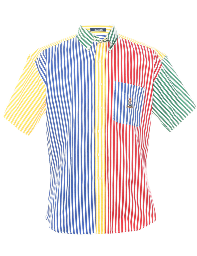 Chaps Striped Denim Shirt - M