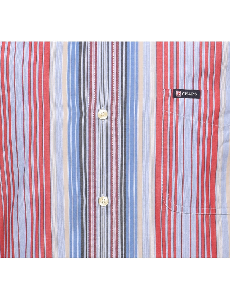 Chaps Striped Multi-Colour Shirt - XL