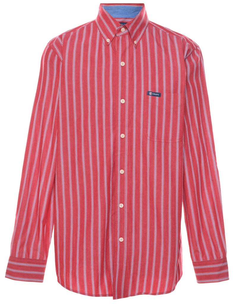 Chaps Striped Shirt - L