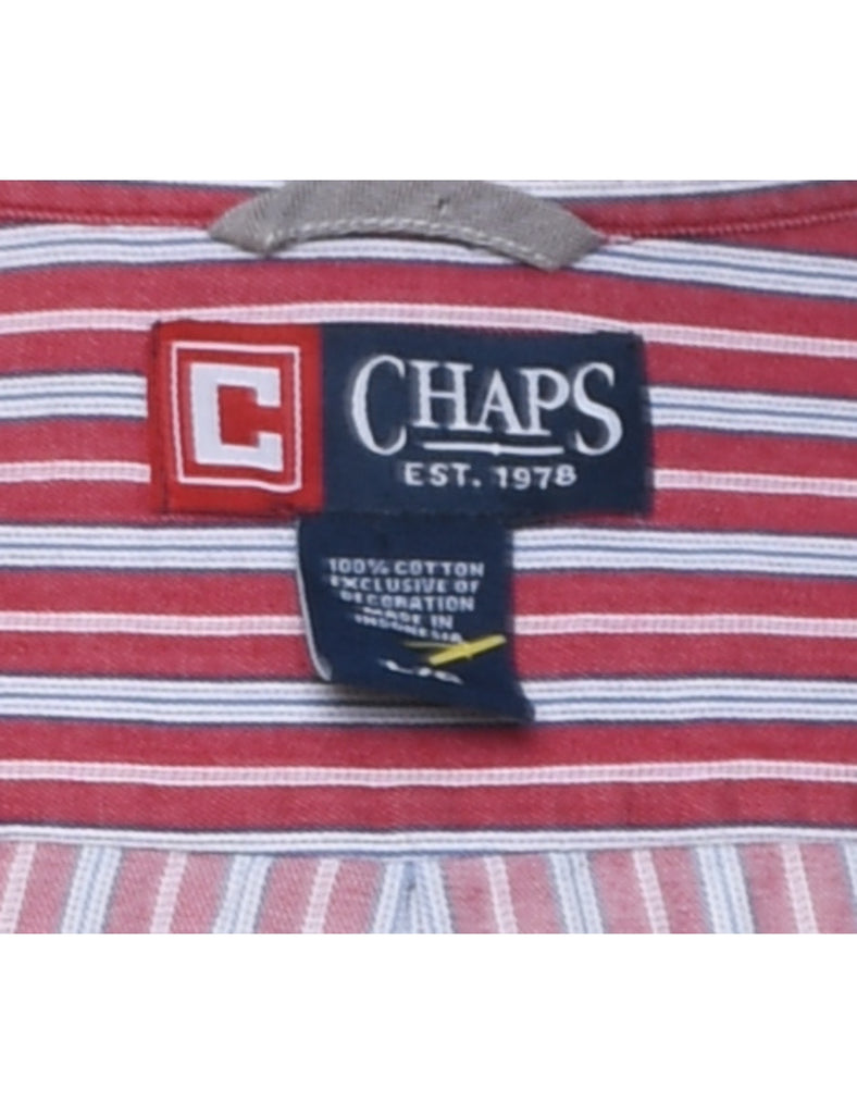 Chaps Striped Shirt - L