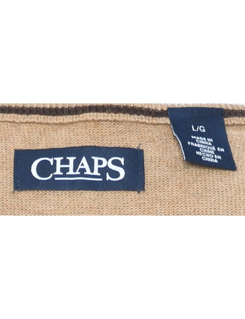 Chaps Sweater Vest - L