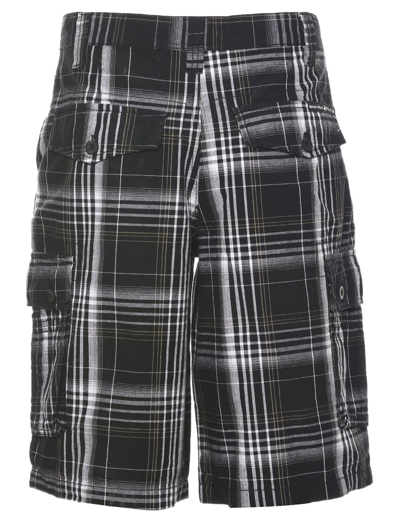 Checked Cargo Shorts - W30 L11