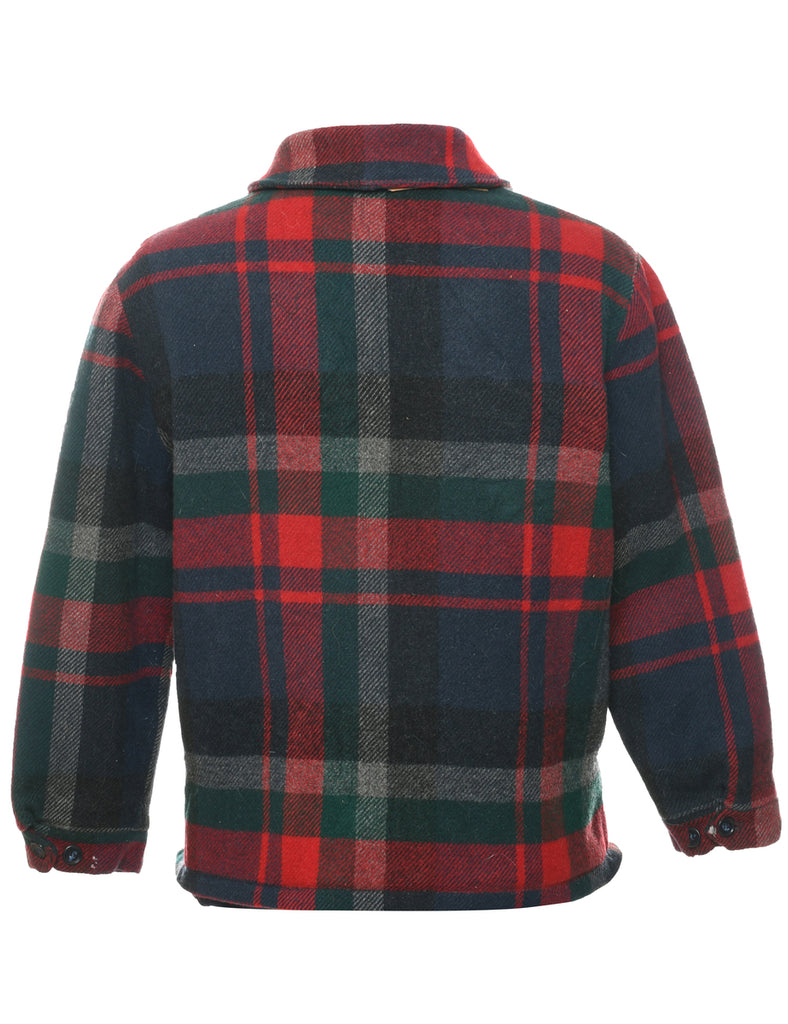 Checked Jacket - M