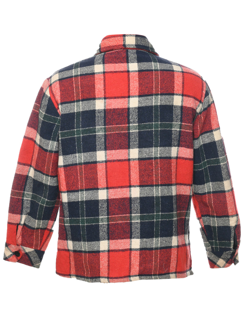 Checked Jacket - M