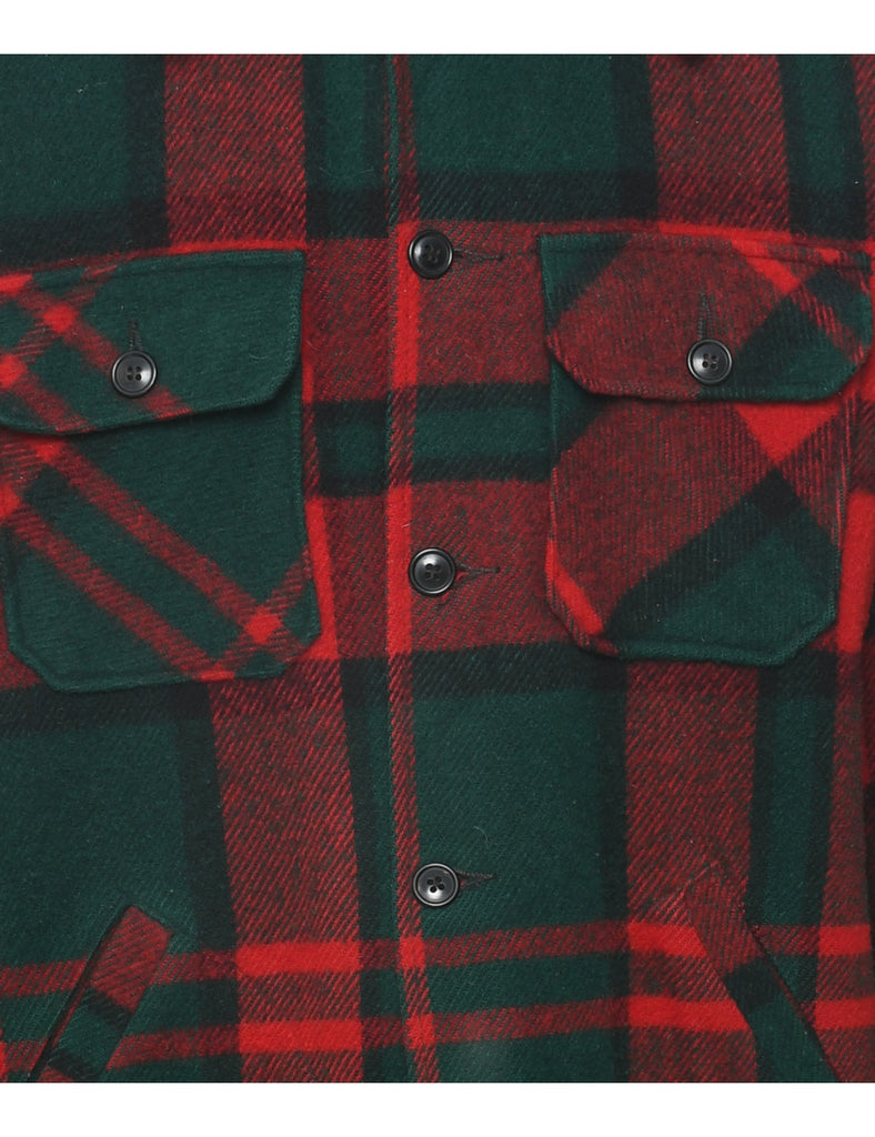 Checked Jacket - L