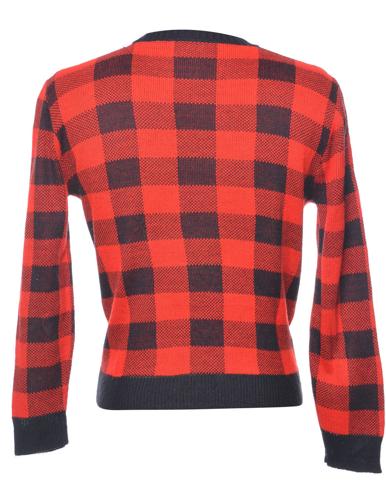 Checked Jumper - L