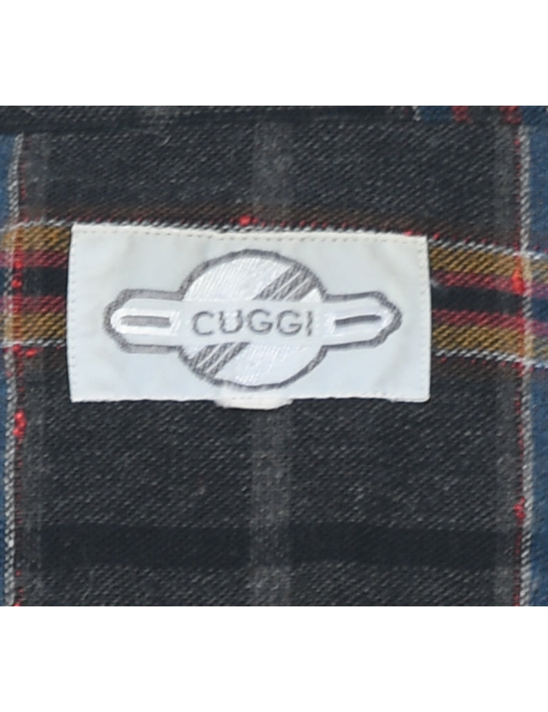 Checked Multi-Colour Flannel Shirt  - M