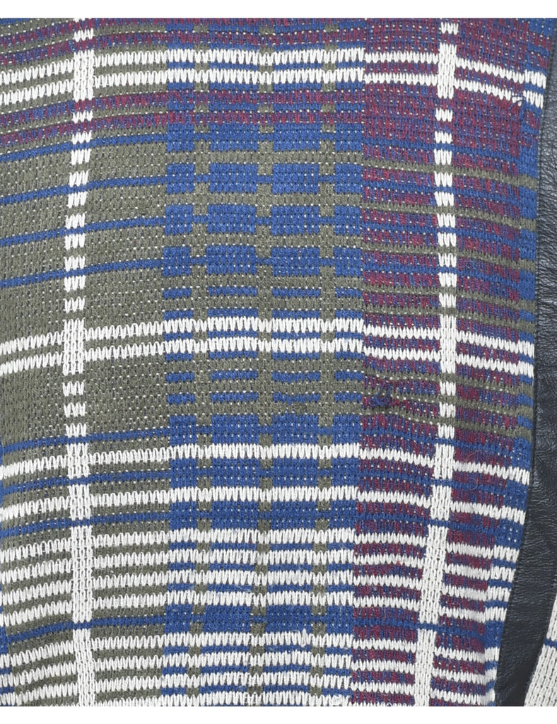 Checked Pattern Jumper - M