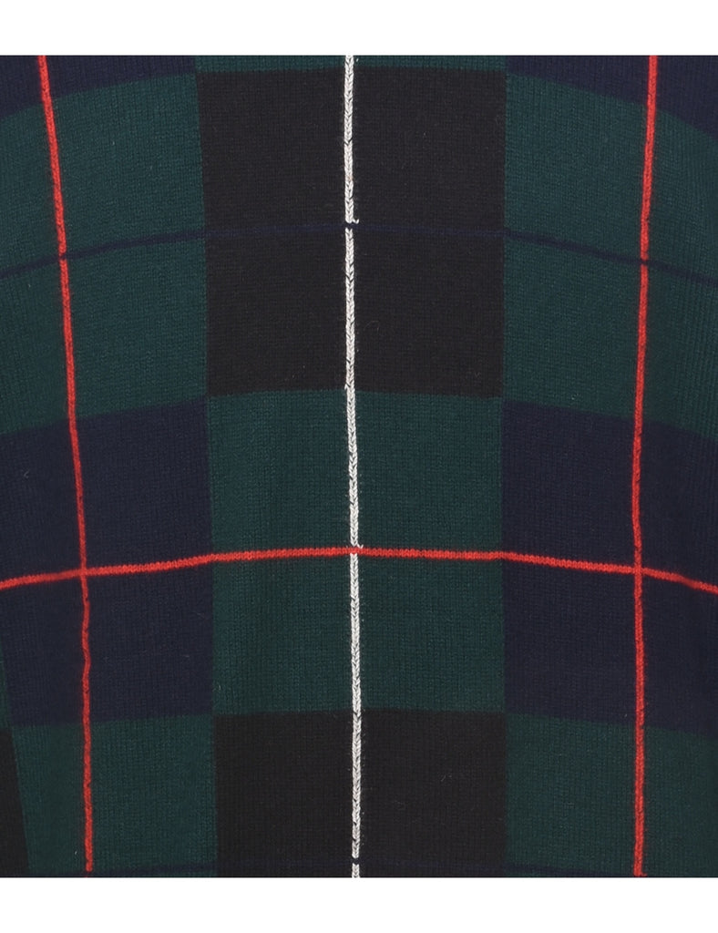 Checked Pattern Jumper - L