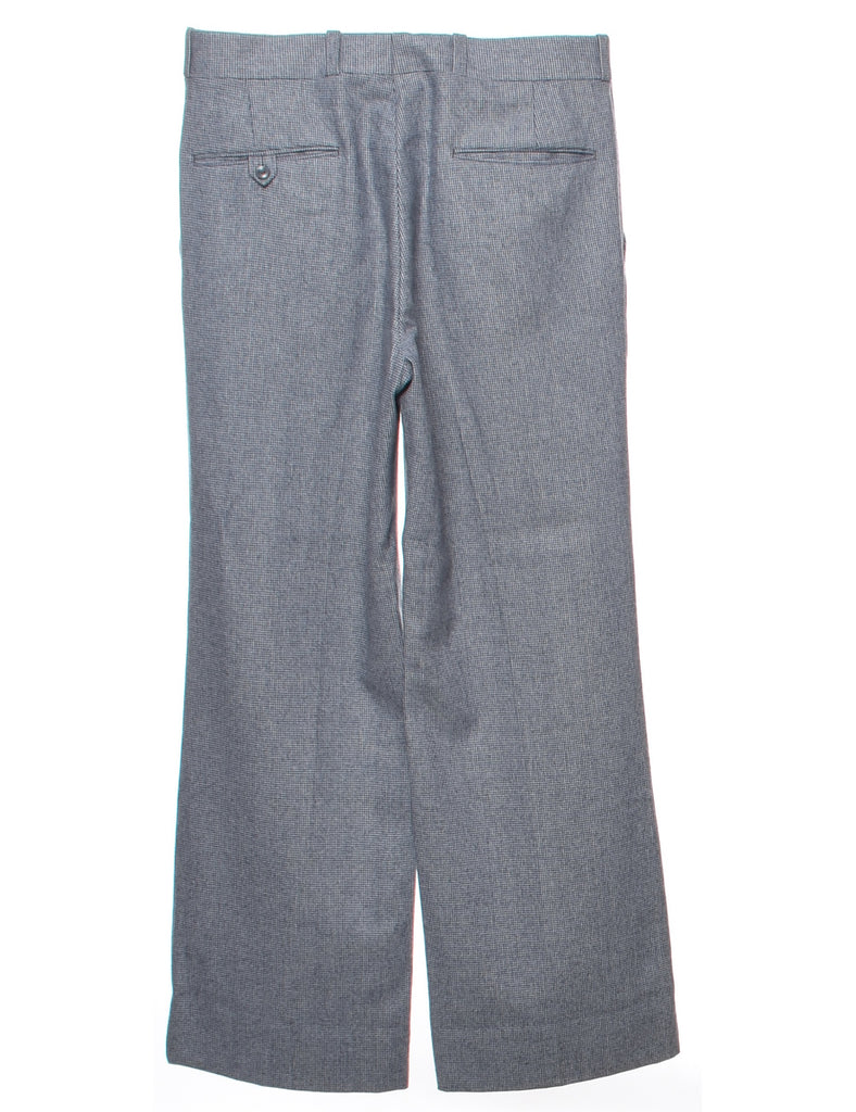 Checked Pattern Trousers - W30 L29