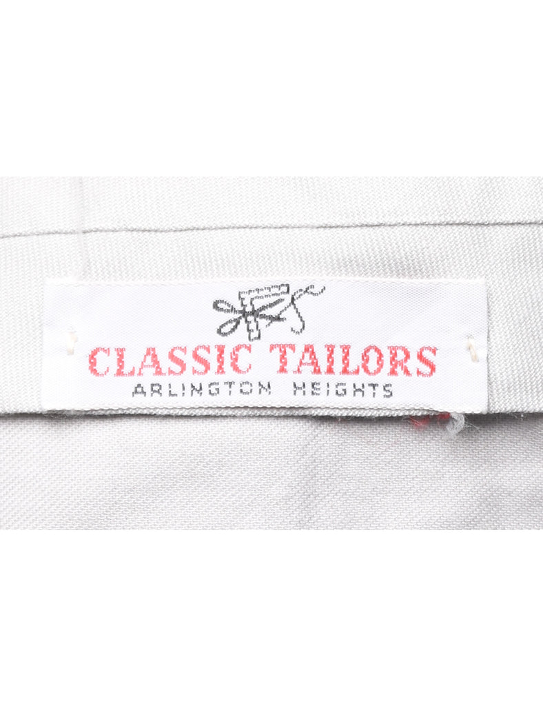 Checked Pattern Trousers - W35 L29