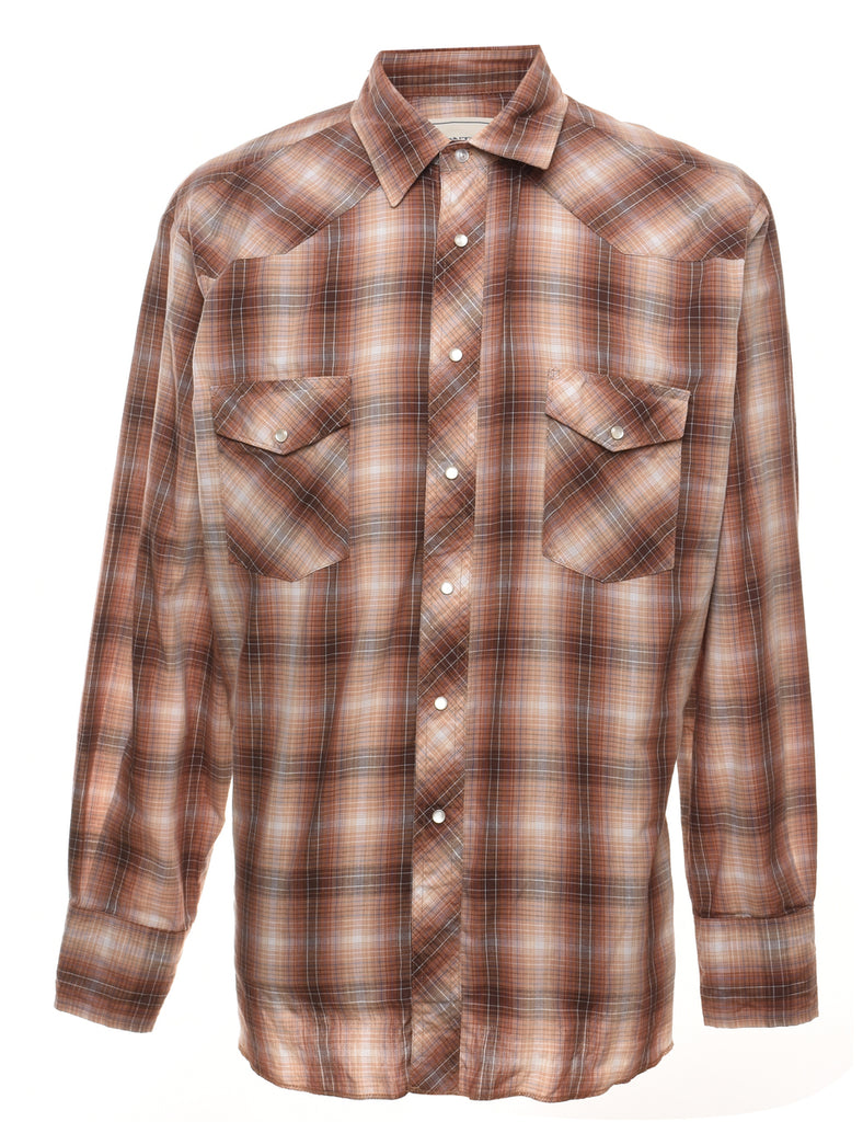 Checked Western Shirt - XL