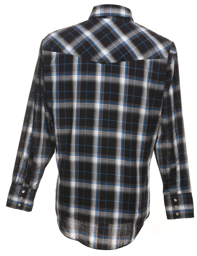 Checked Western Shirt - M