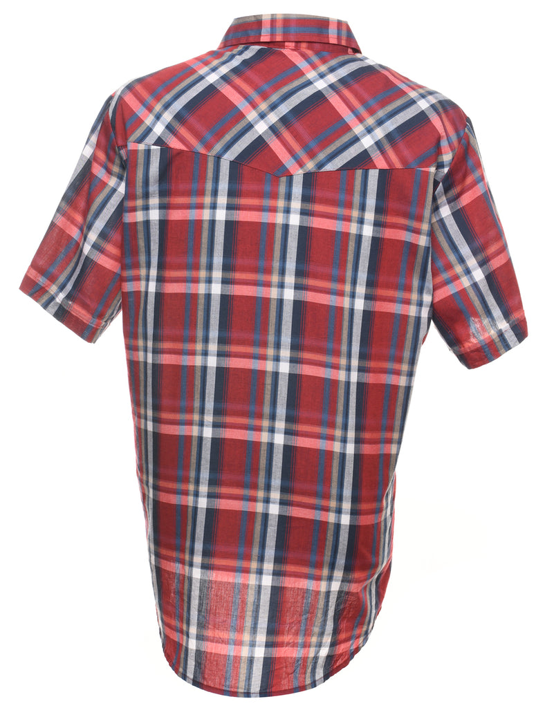 Checked Western Shirt - L