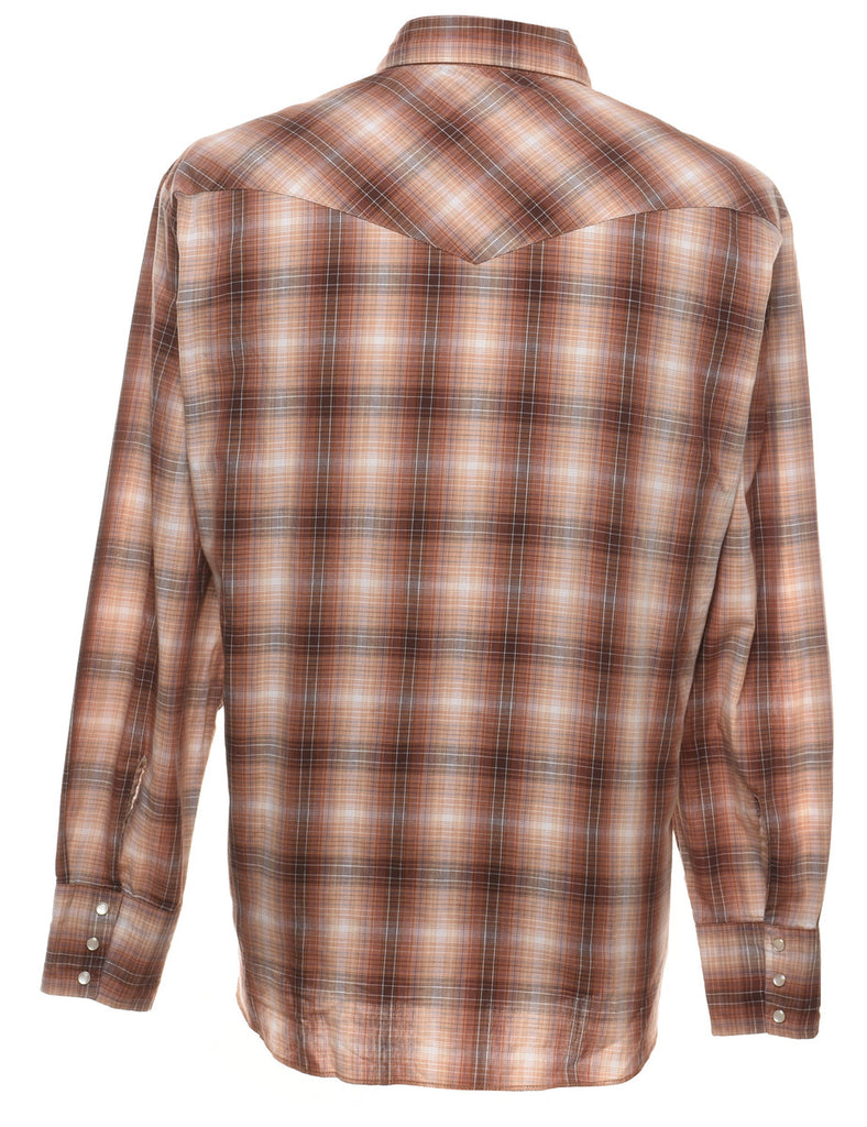 Checked Western Shirt - XL