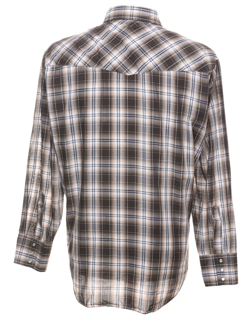 Checked Western Shirt - XL