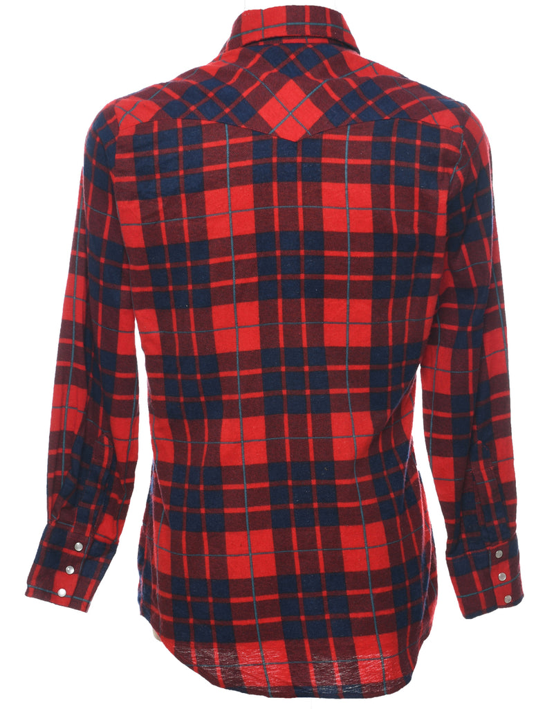 Checked Western Shirt - S