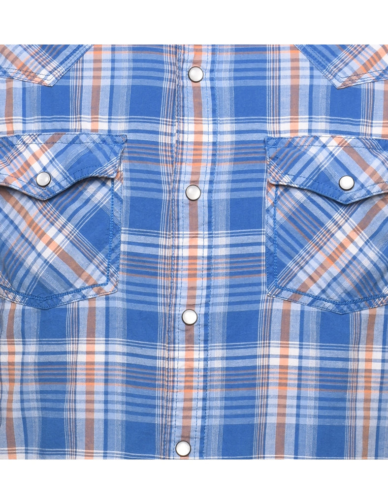 Checked Western Shirt - M