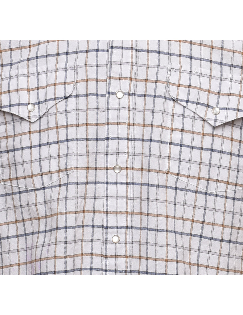 Checked Western Shirt - S