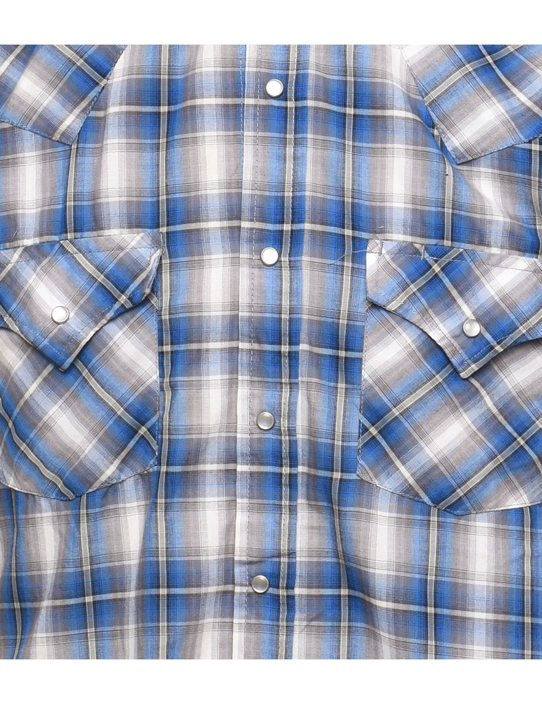 Checked Western Shirt - S