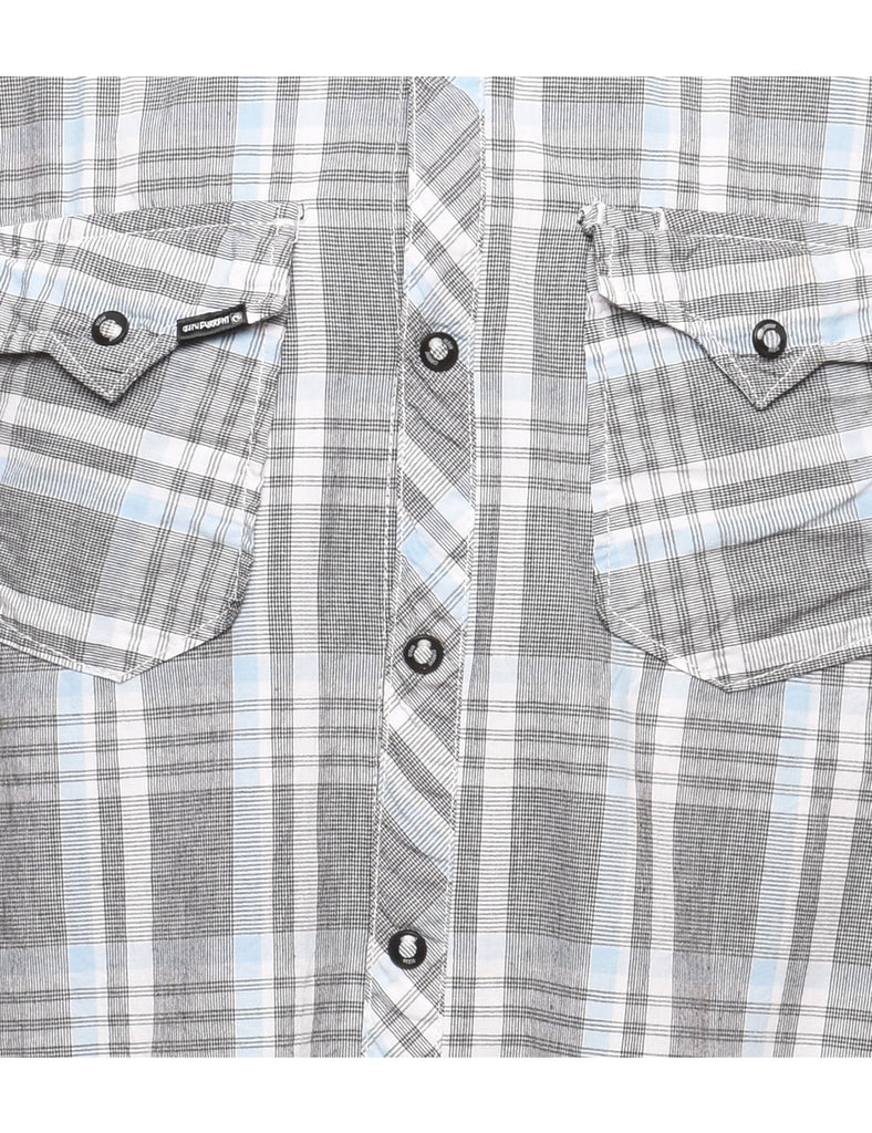 Checked Western Shirt - S