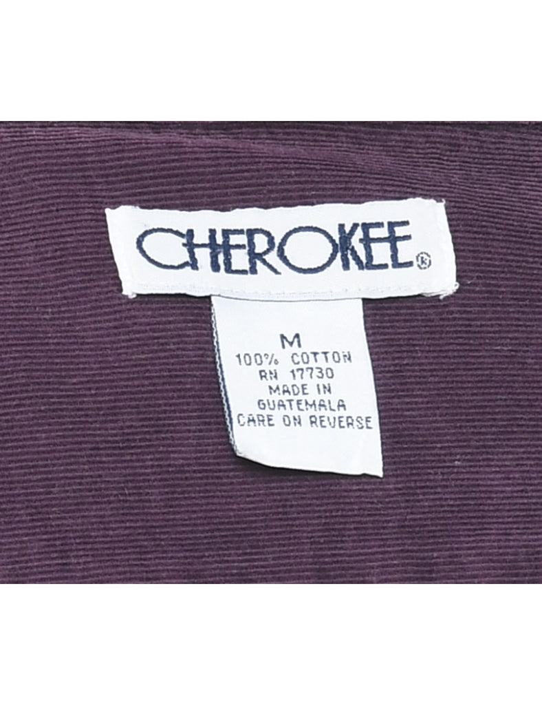 Cherokee Corduroy Shirt - M