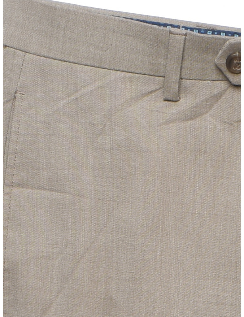 Classic Beige Ralph Lauren Straight-Fit Trousers - W32 L31