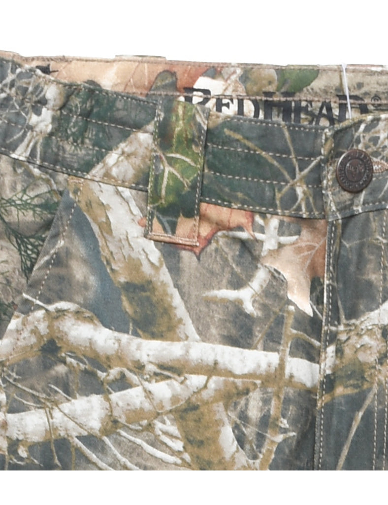 Classic Camouflage Print Cargo Trousers - W26 L32