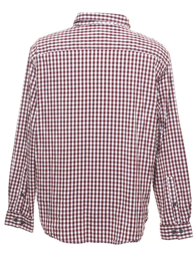 Columbia Checked Shirt - L